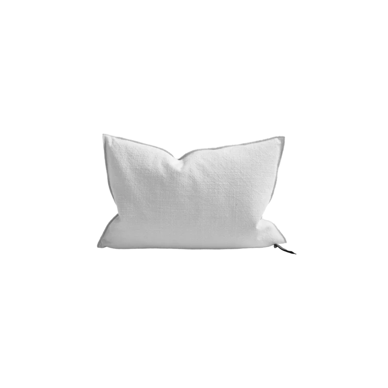 coussin MDV towani blanc 40x60