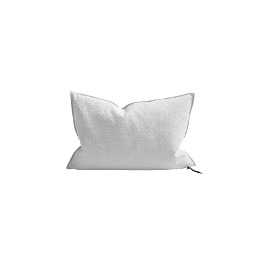 coussin MDV towani blanc 40x60