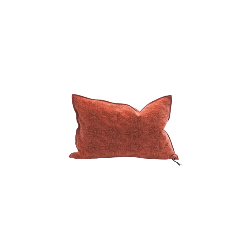coussin jacquard henne