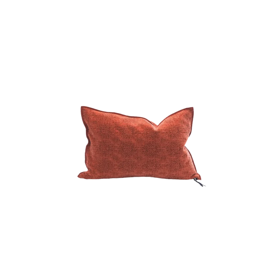 coussin jacquard henne
