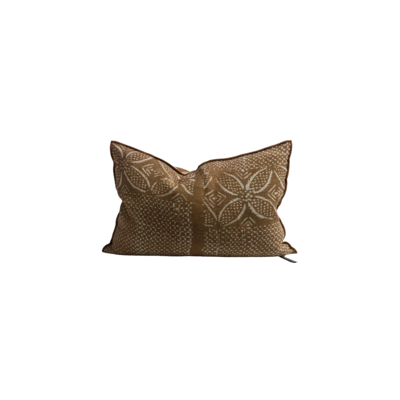 coussin wabi sabi argile