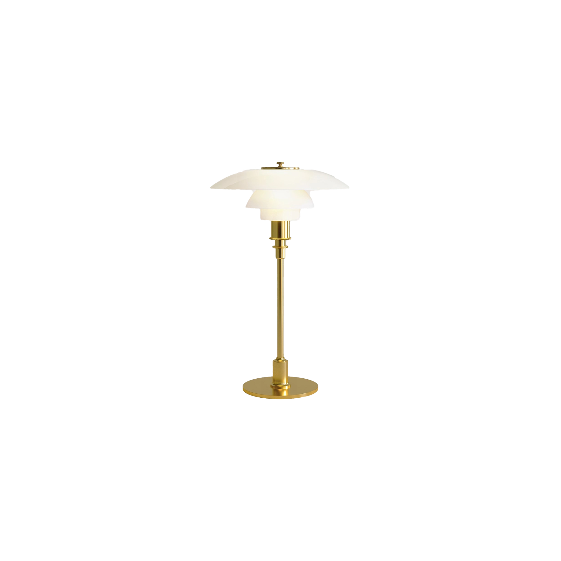 LAMPE DE TABLE PH3/2 LAITON
