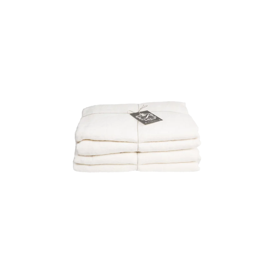 linge de lit BOHO blanc