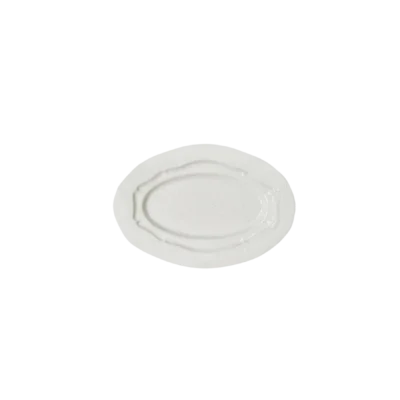 plat refectoire oval S brillant