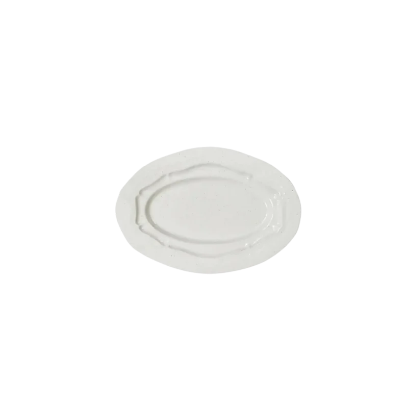 plat refectoire oval S brillant