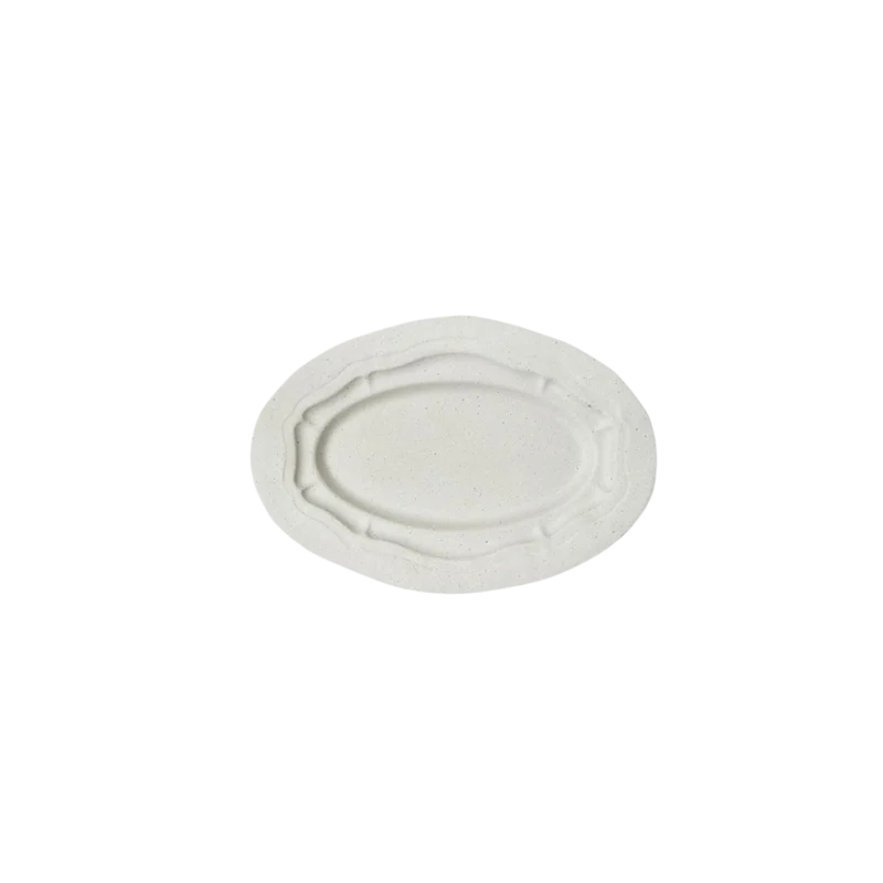 plat refectoire oval S mat