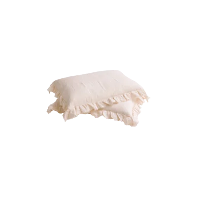 taie d'oreiler BOHO ecru