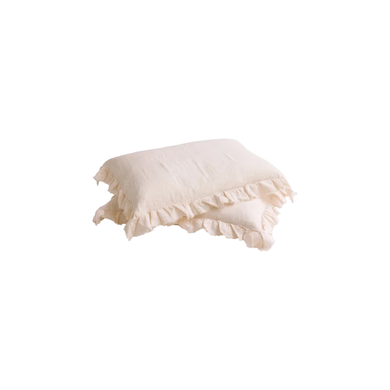 taie d'oreiler BOHO ecru