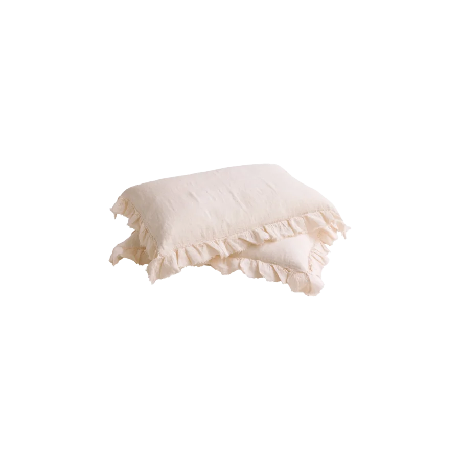 taie d'oreiler BOHO ecru