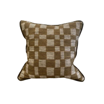 coussin mi tazia camel