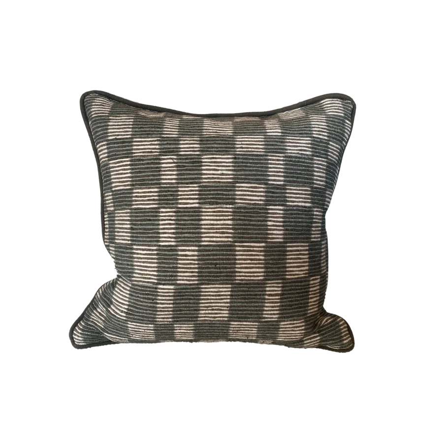 coussin mi tazia bleu