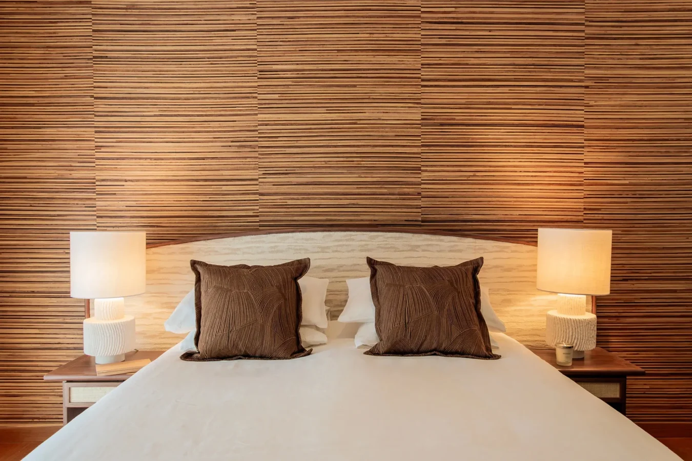 Projet KA, design d'intérieur, roquebrune-cap-martin, espace chambre, coin lit