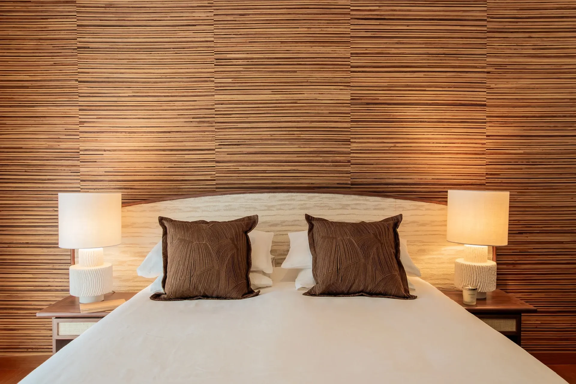 Projet KA, design d'intérieur, roquebrune-cap-martin, espace chambre, coin lit
