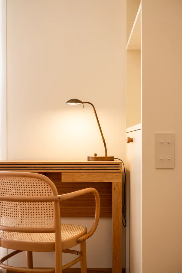 Projet Tropiques, Monaco, rénovation de l'appartement, zoom sur l'espace bureau